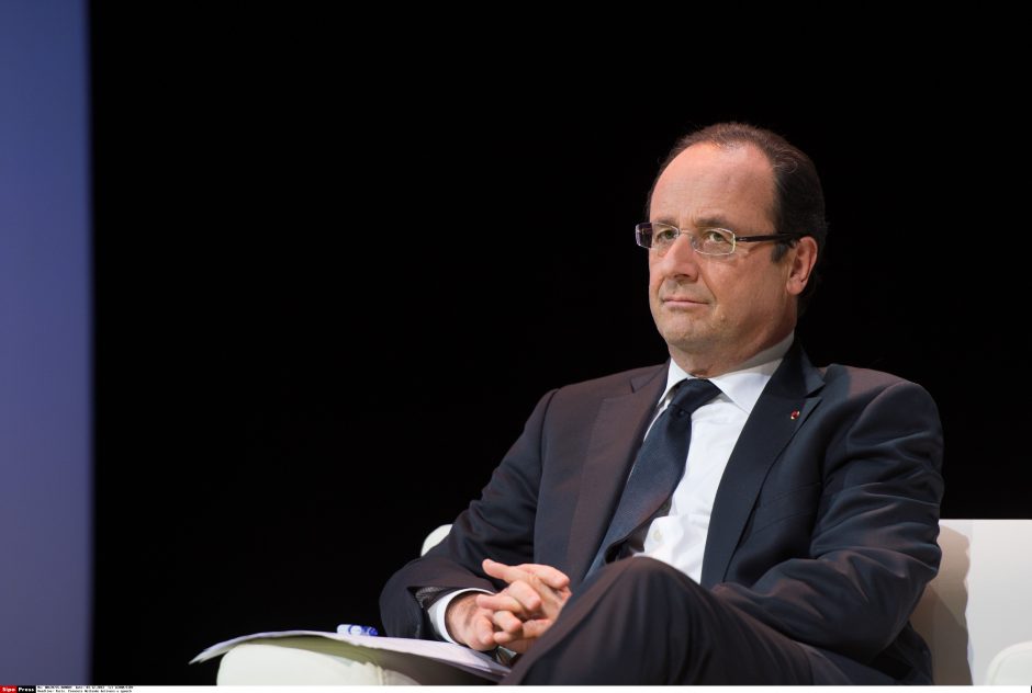 F. Hollande ragina laikytis didžiausio budrumo po savaitgalio išpuolių