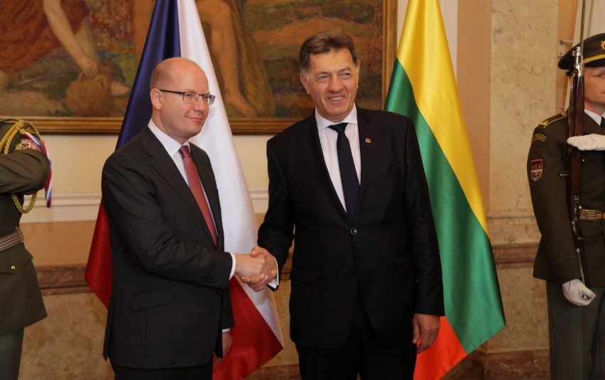 Lietuva ir Čekija sutarė stiprinti partnerystę