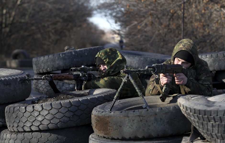 JAV didins karinę pagalbą Ukrainai