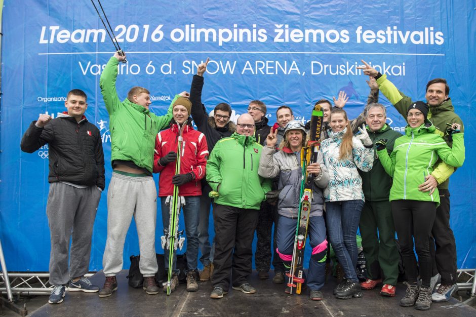 „LTeam“ festivalis į Druskininkus grąžino žiemą