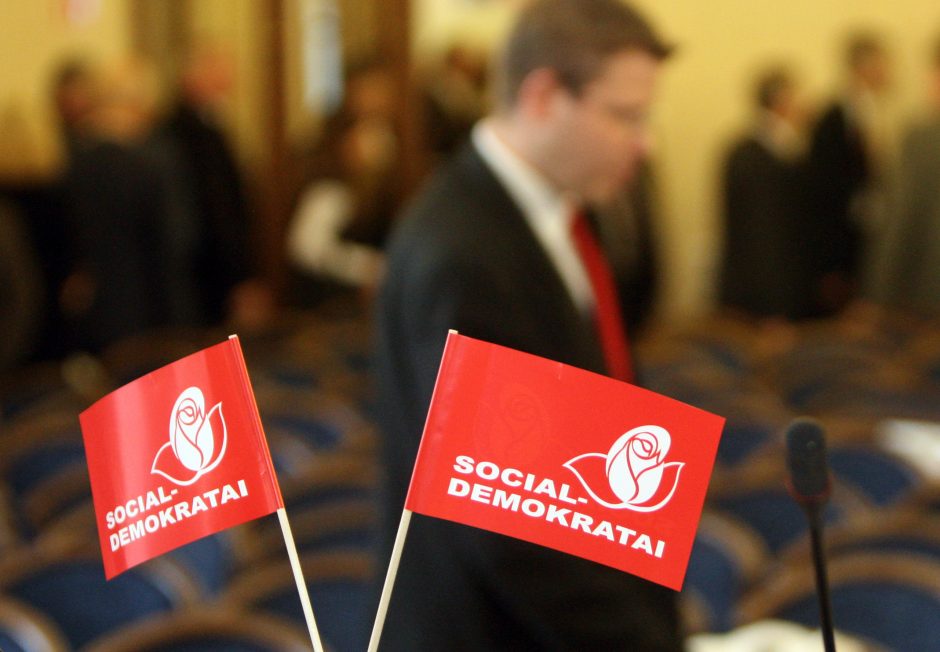 Vilniaus socialdemokratai į merus siūlo tris kandidatus