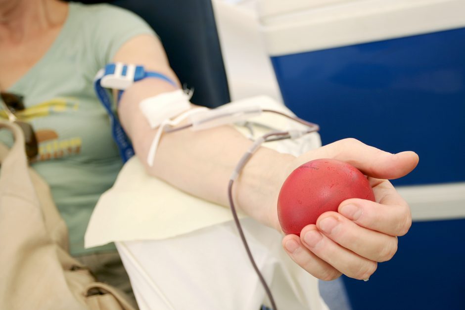 Kraujo donorystė naudinga ne tik ligoniams, bet ir donorui