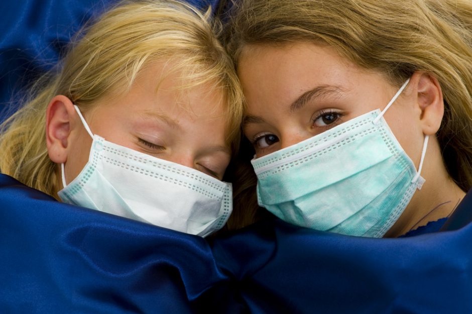 Gripo epidemija – smarkesnė nei pernai