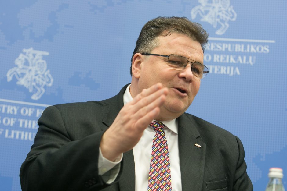 L. Linkevičius ragina Rusijos ministrą neieškoti priešų
