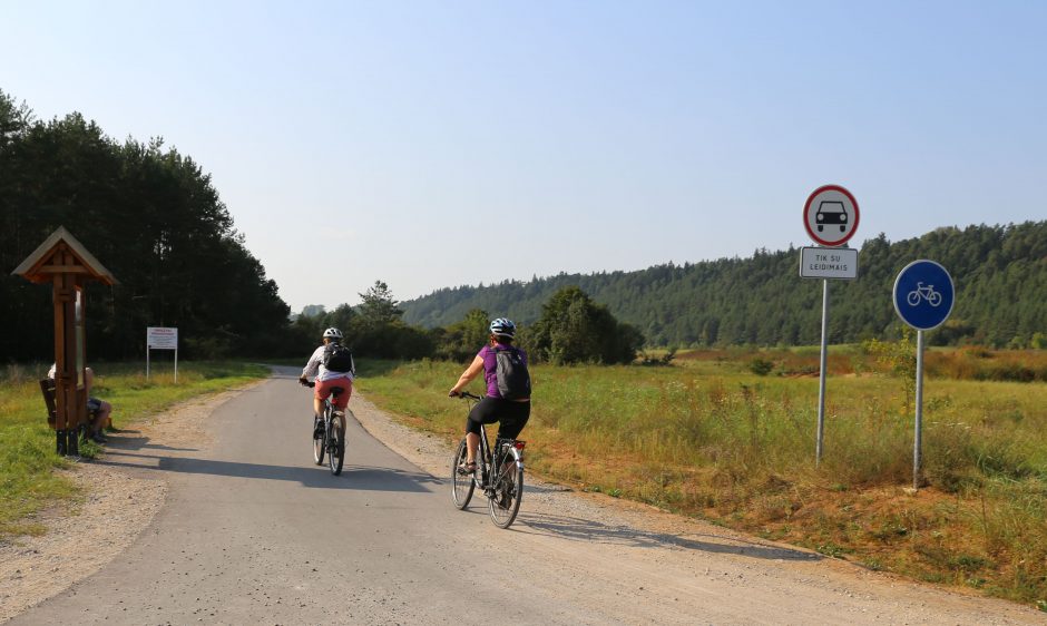 Šalia naujo dviračių tako iškils paminklas rašytojui V. Dautartui