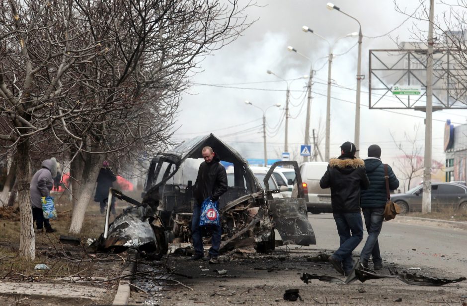 Rusija kaltina Ukrainą dėl smurto