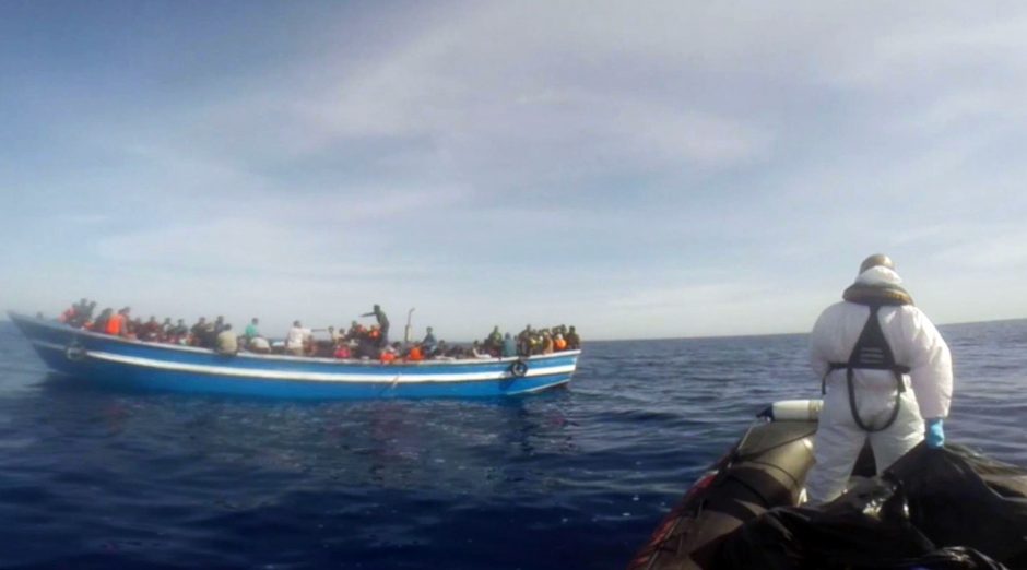 Italijos pakrantės apsauga: išgelbėta 3 700 migrantų