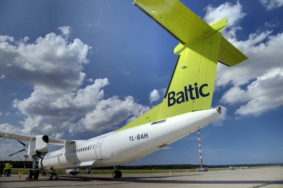 „airBaltic“ pradeda skraidinti iš Vilniaus į Amsterdamą