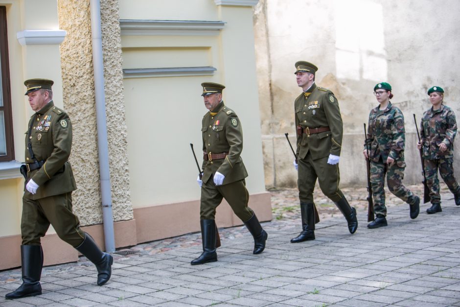 Ukrainos Nepriklausomybės dienos paminėjimas Istorinės Prezidentūros sodelyje