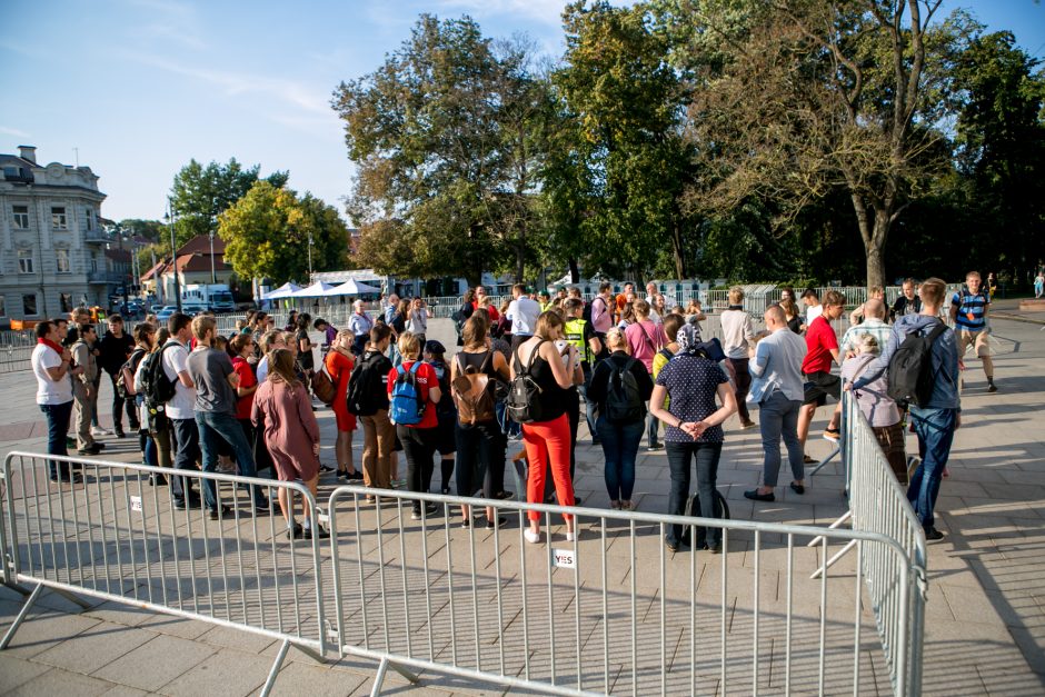 Vilnius laukia popiežiaus, pasiruošimas užtruks iki ryto