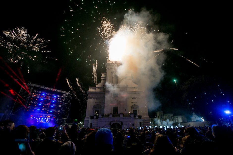 Kaunas sutinka 2019 metus