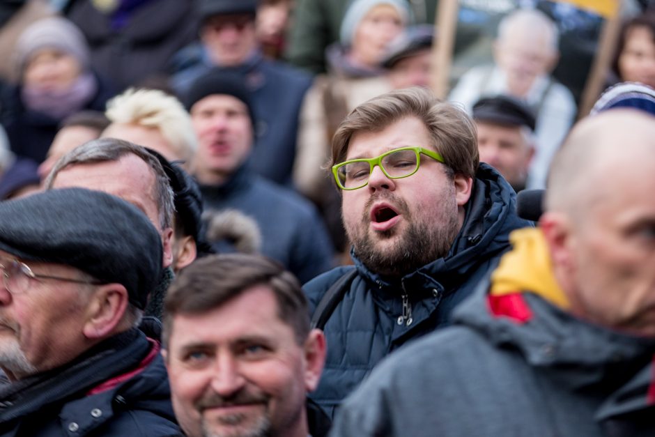 A. Tapinas atskleidė, kokių veiksmų imsis po protesto