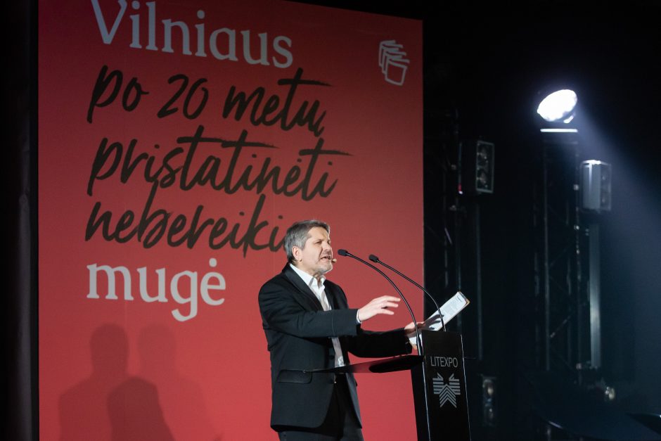 Jubiliejinės Vilniaus knygų mugės atidarymas