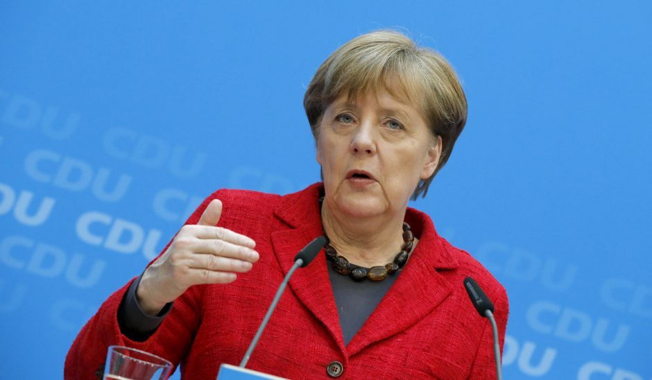 A. Merkel nebėra kategoriškai nusiteikusi prieš tos pačios lyties asmenų santuokas