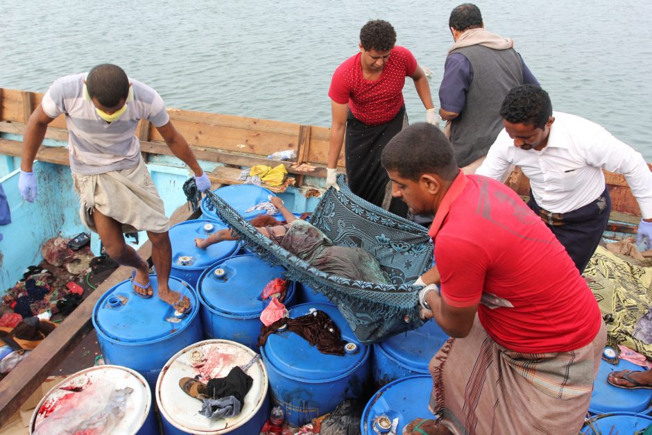 Raudonojoje jūroje nušauti 33 somaliečių pabėgėliai
