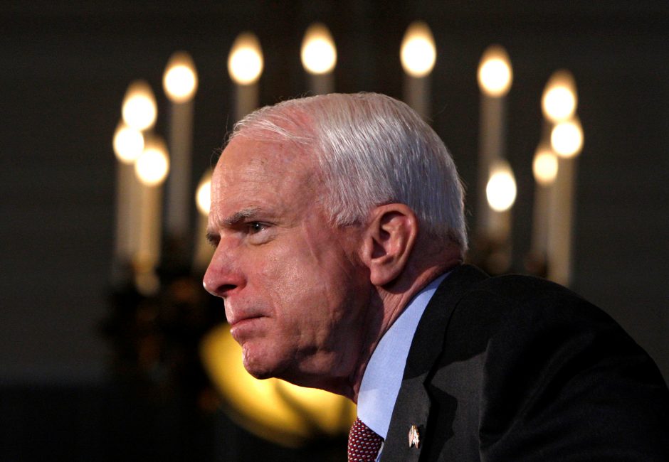 J. McCainas – nesuvaldomas Amerikos politikos titanas