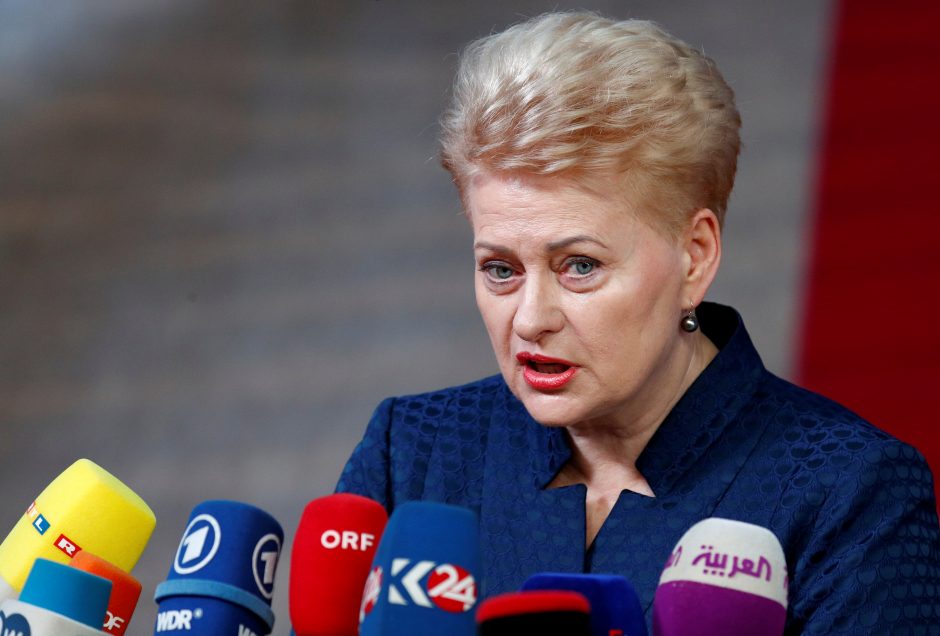 D. Grybauskaitė prisijungė prie „Reporterių be sienų“ iniciatyvos