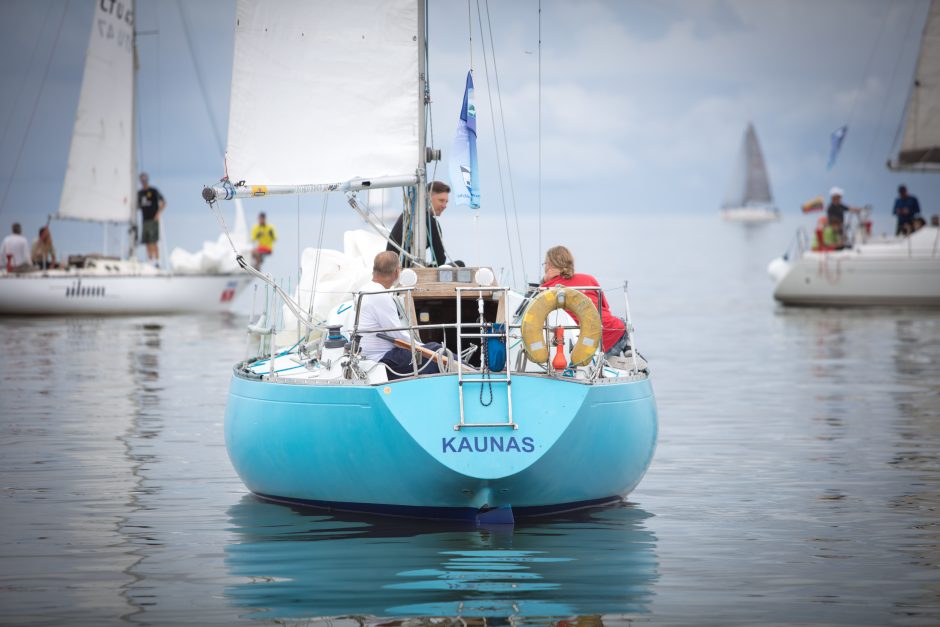 Jachtos „Cool Water“ įgula apgynė Kuršių marių regatos čempionės vardą