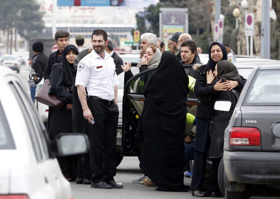 Teheranas atnaujino dingusio lėktuvo paiešką