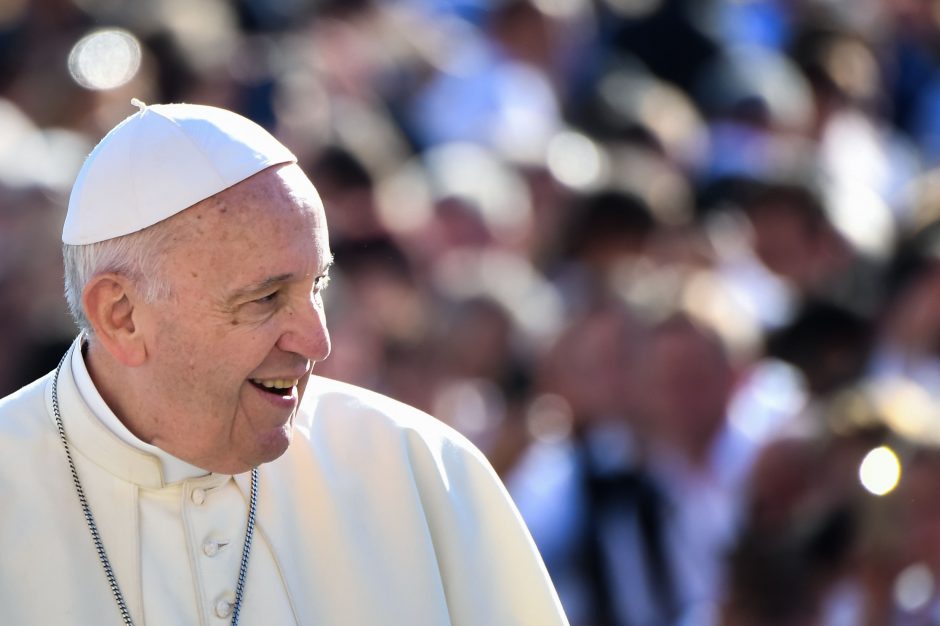 Popiežius: abortas yra samdomo žudiko užsakymas