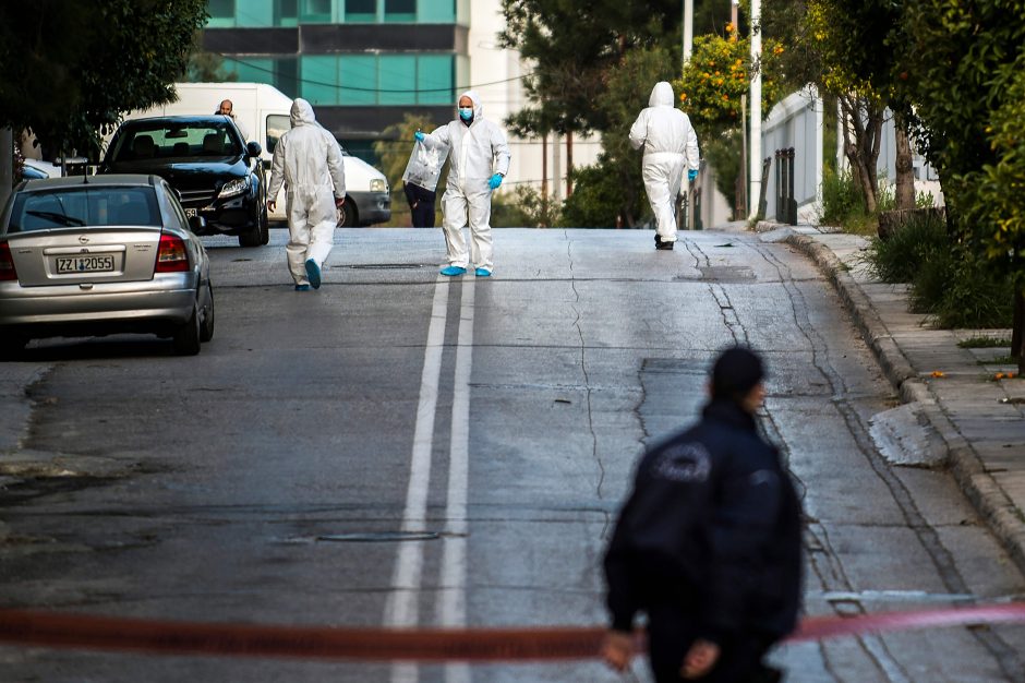 Graikijoje Rusijos konsulato kieme susprogdinta granata