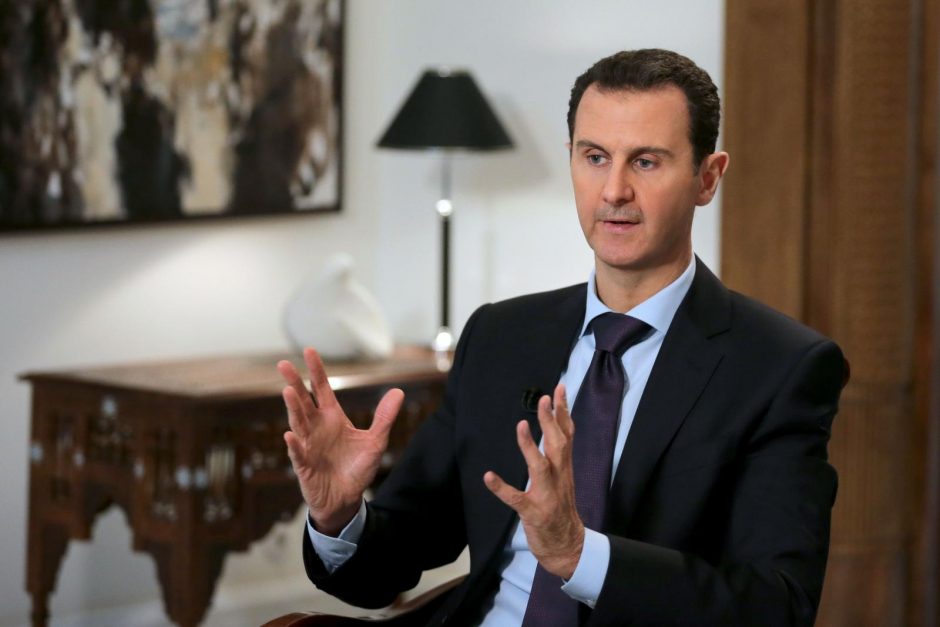 B. al-Assadas žada susigrąžinti valdžią ir kaltina Europą