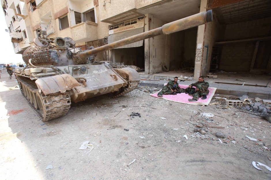 Sirijos armija įžengė į sukilimo simboliu tapusią Darają