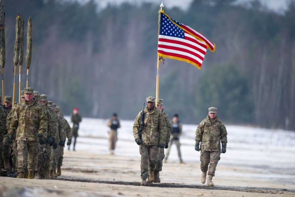JAV planuoja didinti savo karių kontingentą Lenkijoje