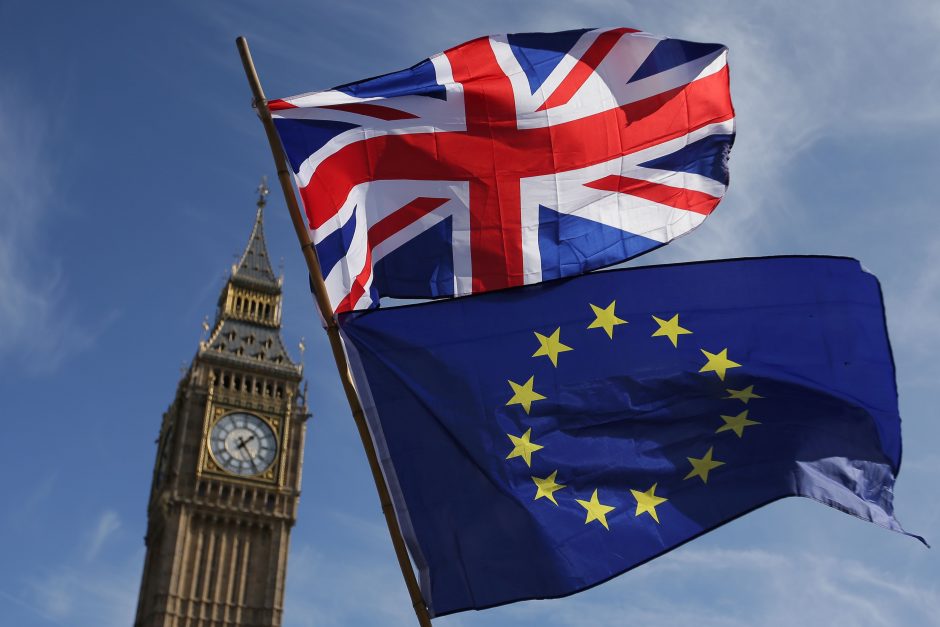 2019-aisiais Britanija užbaigs laisvojo judėjimo režimą su ES