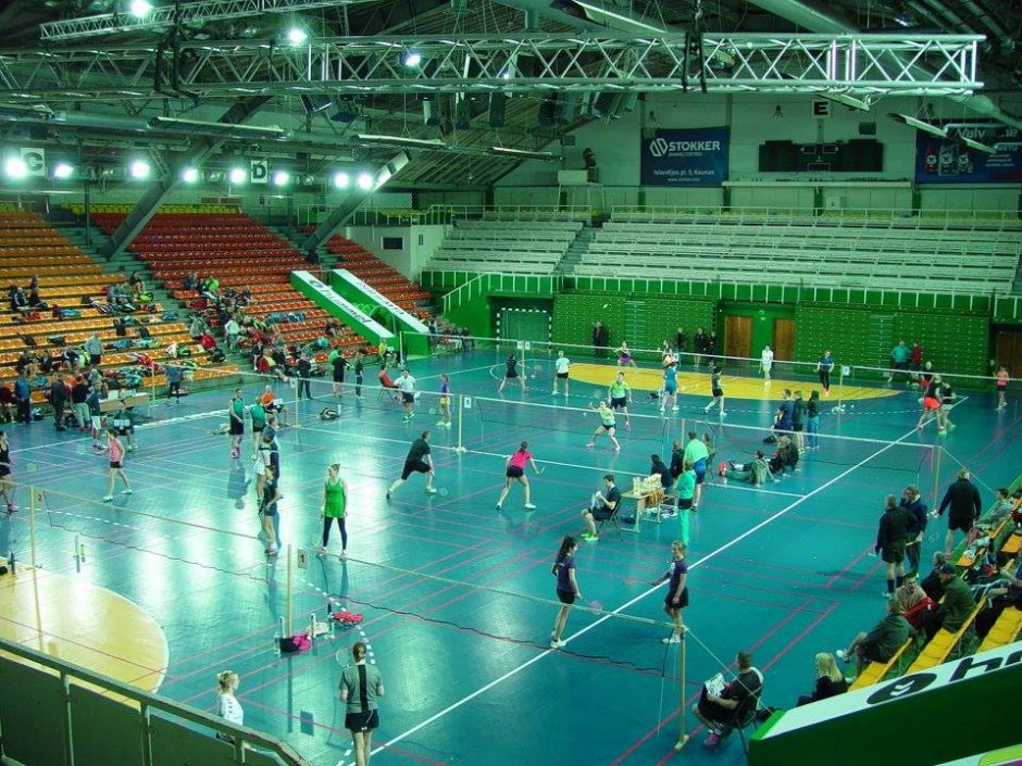 Kauno sporto halėje – masiškiausias badmintono turnyras istorijoje