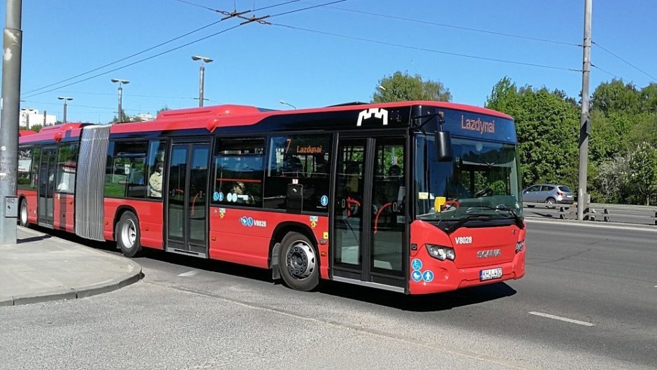 Sostinėje keičiami viešojo transporto tvarkaraščiai