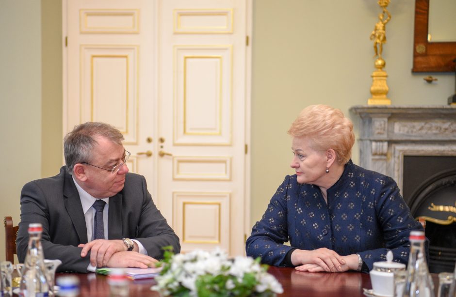 Prezidentė: Europos biudžete Lietuva turi savo prioritetus