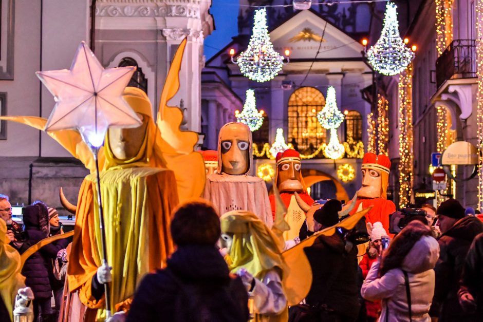 Kalėdų dvasią Vilniuje išlydės tradicinė Trijų karalių eisena ir šeimų šventė