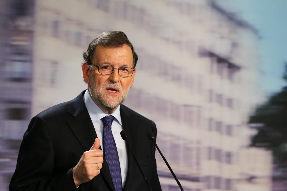 M. Rajoy: Ispanija sutiks su Belgijos sprendimu dėl Katalonijos lyderio ekstradicijos