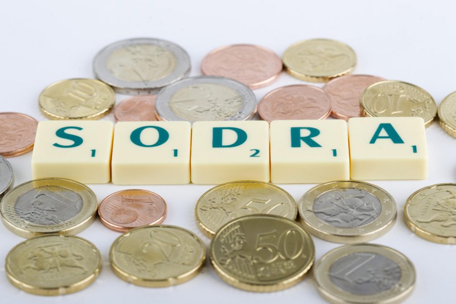 Vyriausybė „Sodrai“ ketina skolinti dar 550,7 mln. eurų