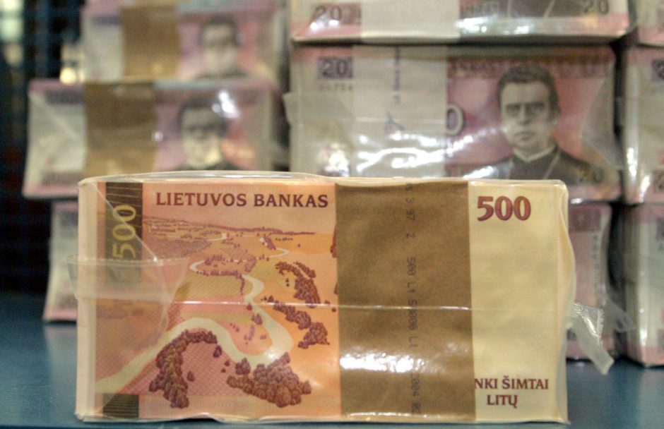 Pradės prekiauti 1000 litų ir kitų nominalų banknotų rinkiniais