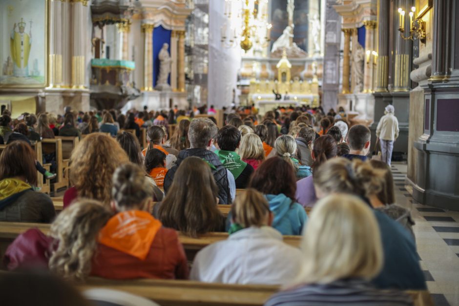 Vilniuje prasideda bažnyčios organizuojamos Lietuvos jaunimo dienos