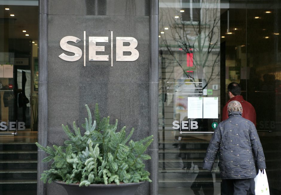 SEB bankas per pirmąjį metų ketvirtį uždirbo 21,7 mln. eurų