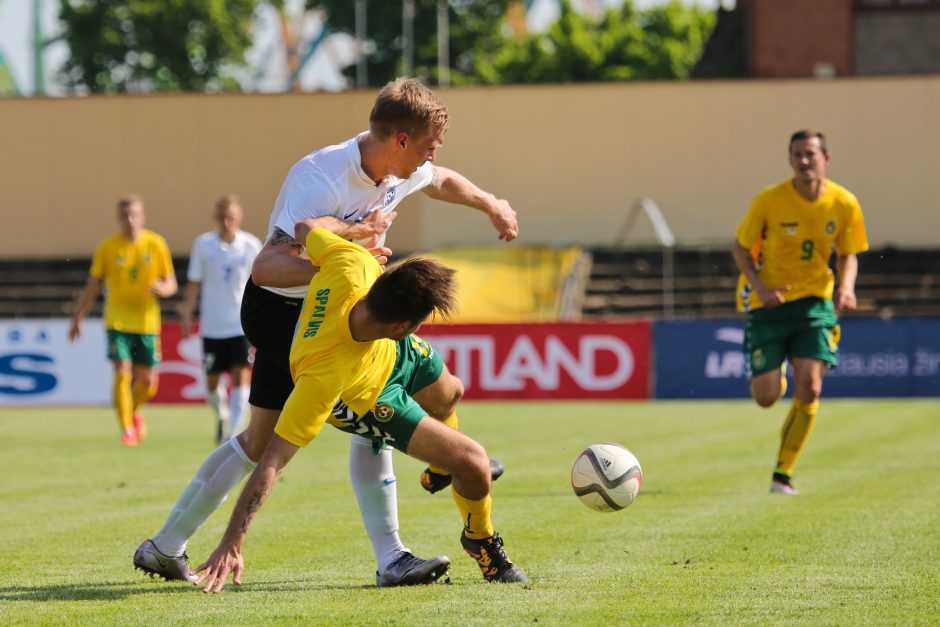 Lietuvos futbolo rinktinė Baltijos taurės turnyrą pradėjo pergale