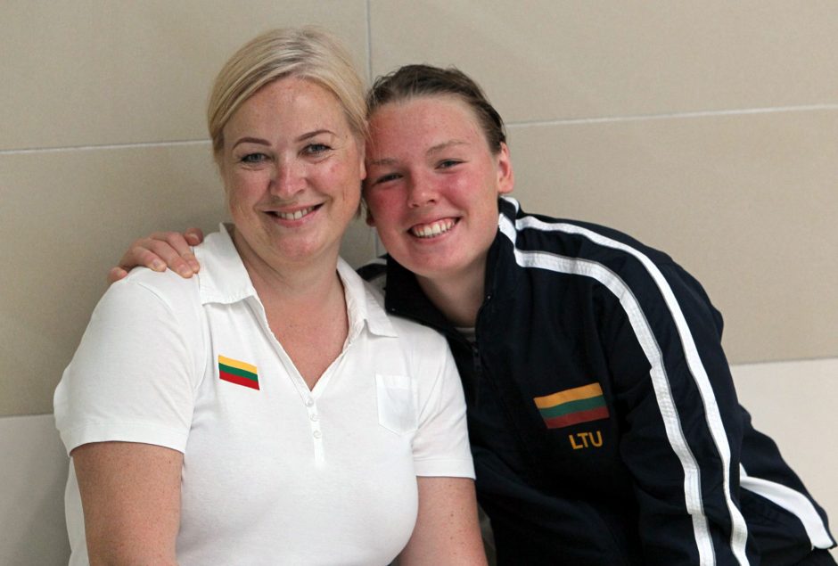 Plaukimo čempionate – dar vienas Lietuvos moterų rekordas