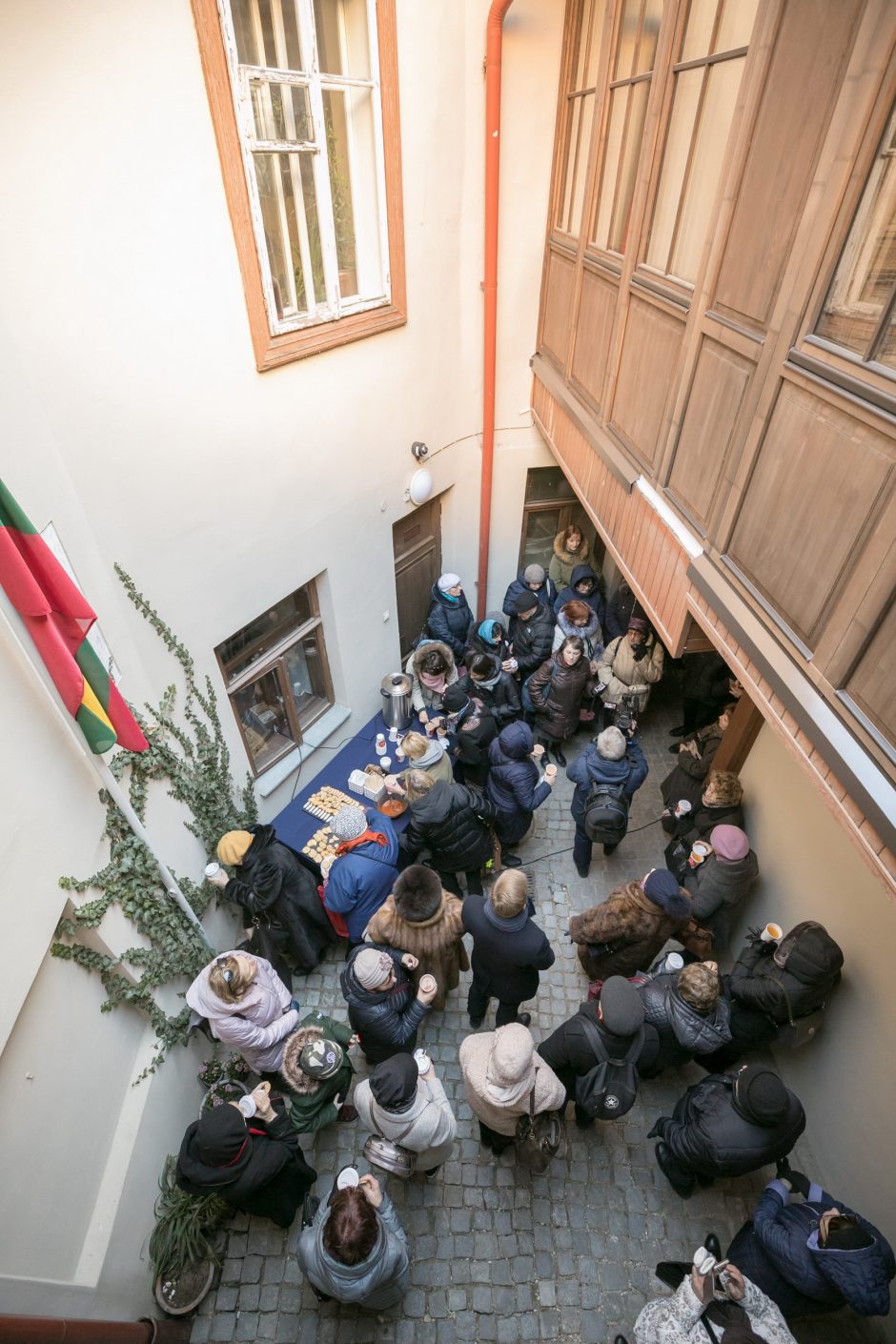 Atvirų kiemelių iniciatyvos atidarymas Vilniuje