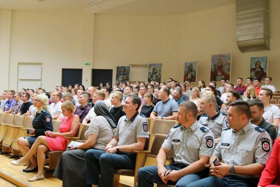 Rugsėjį Lietuvos policijos mokykloje pradės mokytis 100 kursantų