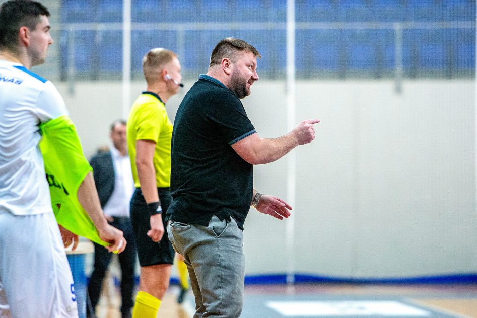 Salės futbolo A lygos finalas: „Vikingai“ – „K.Žalgiris“ 0:4