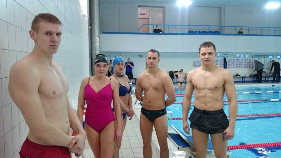 Policijos plaukimo pirmenybėse – Lietuvos policijos mokyklos kursanto triumfas