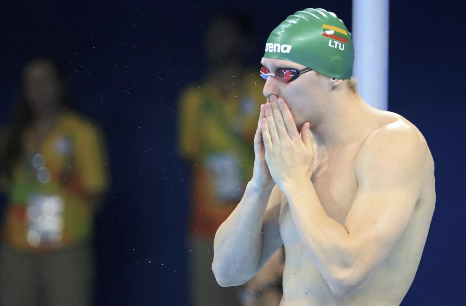 Plaukikas S. Bilis pagerino Lietuvos rekordą ir pateko į finalą