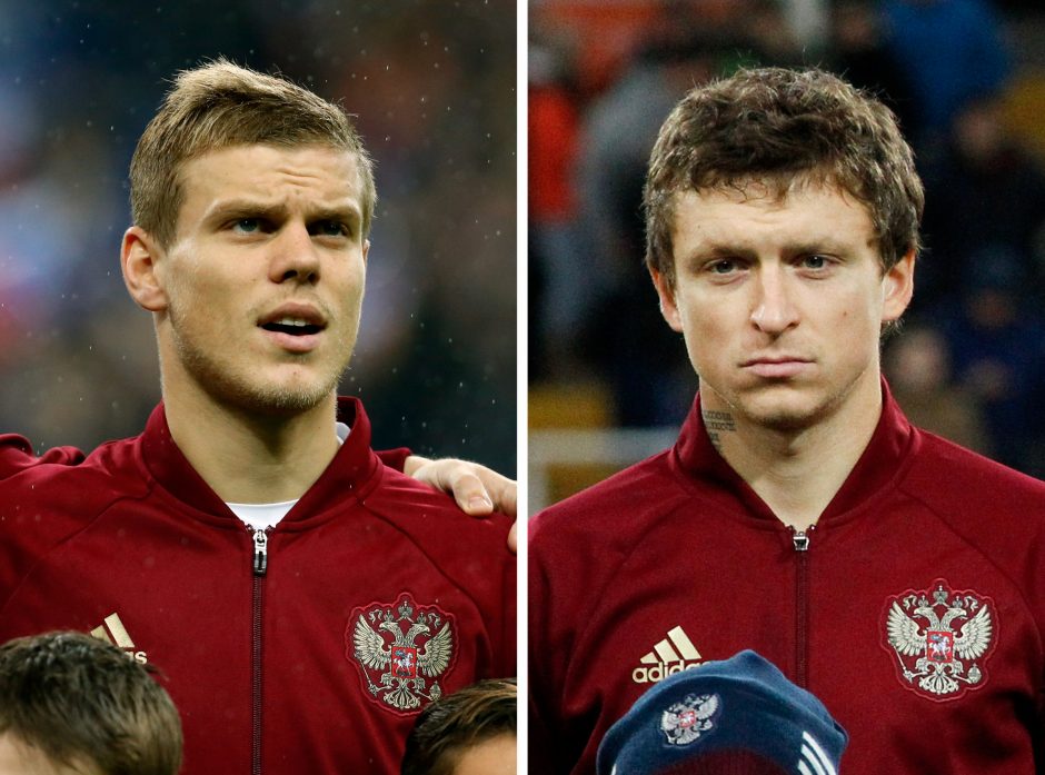 Rusijos futbolo žvaigždėms gresia kalėjimas už „rasistinį“ smurtą