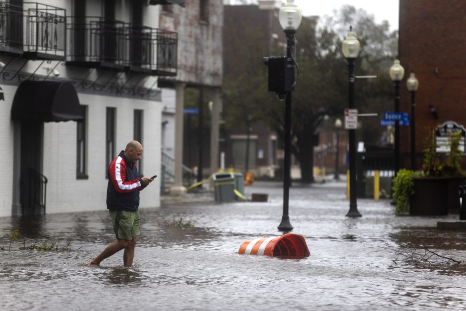 Uraganas Florence pareikalavo aukų