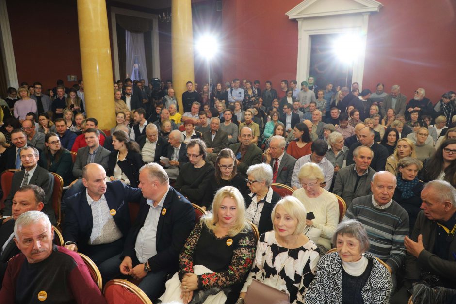 I. Šimonytės ir V. Ušacko rinkimų debatai