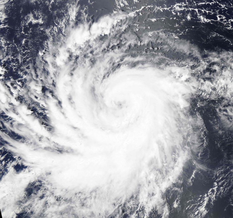 Havajų link artėja galingas uraganas „Lane“