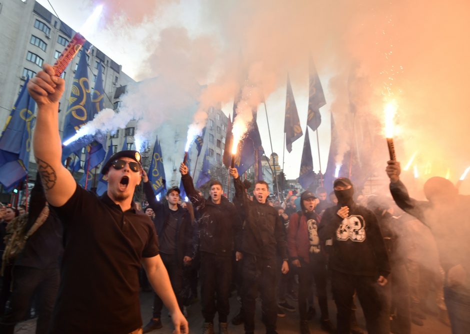 Nacionalistų eitynės Kijeve